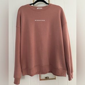 Rose Sweatshirt oversized